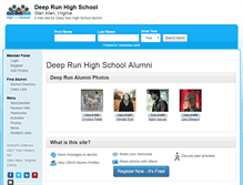 Tablet Screenshot of deeprunhighschool.org